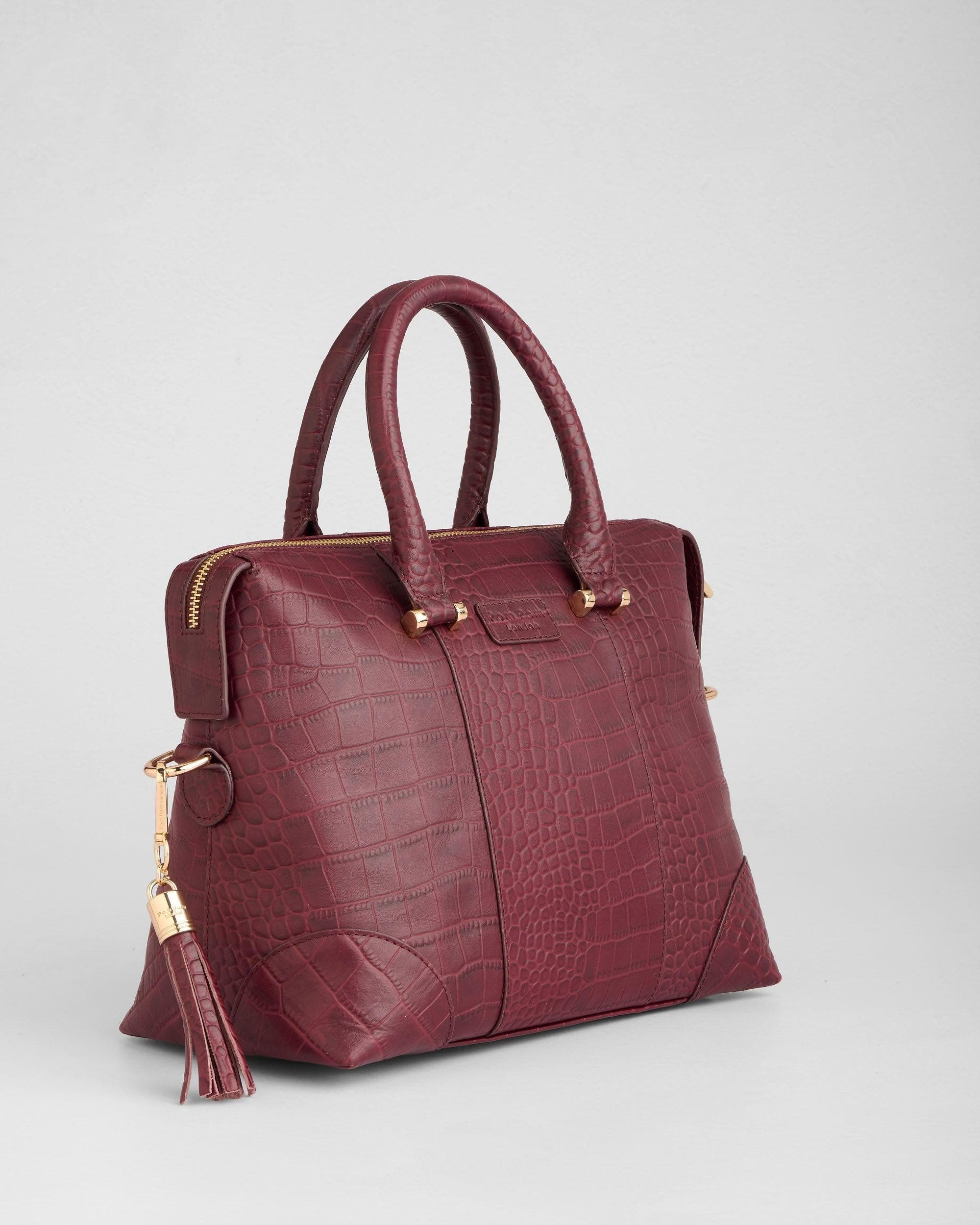  Croc Red Mahogany