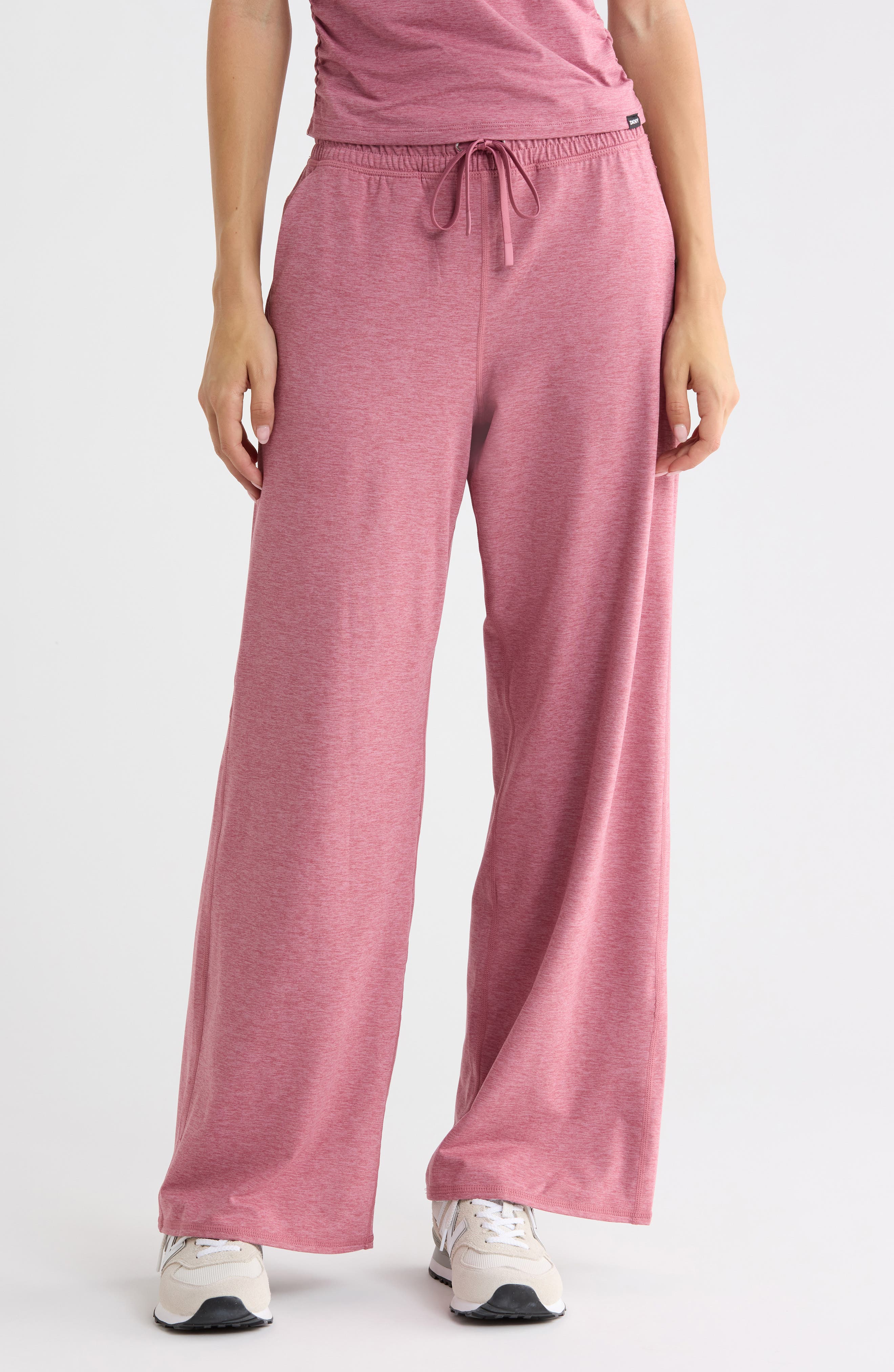 Mid Rise Wide Leg Pants