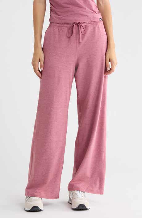 Mid Rise Wide Leg Pants