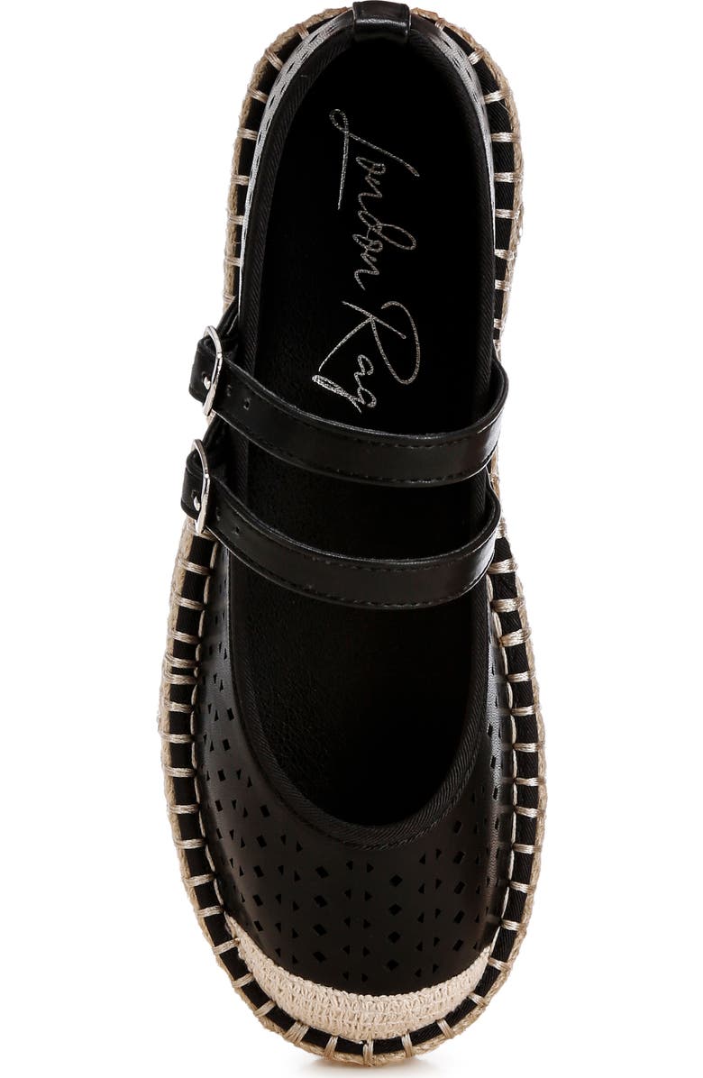 LONDON RAG Noori Espadrille Flat, Alternate, color, Black