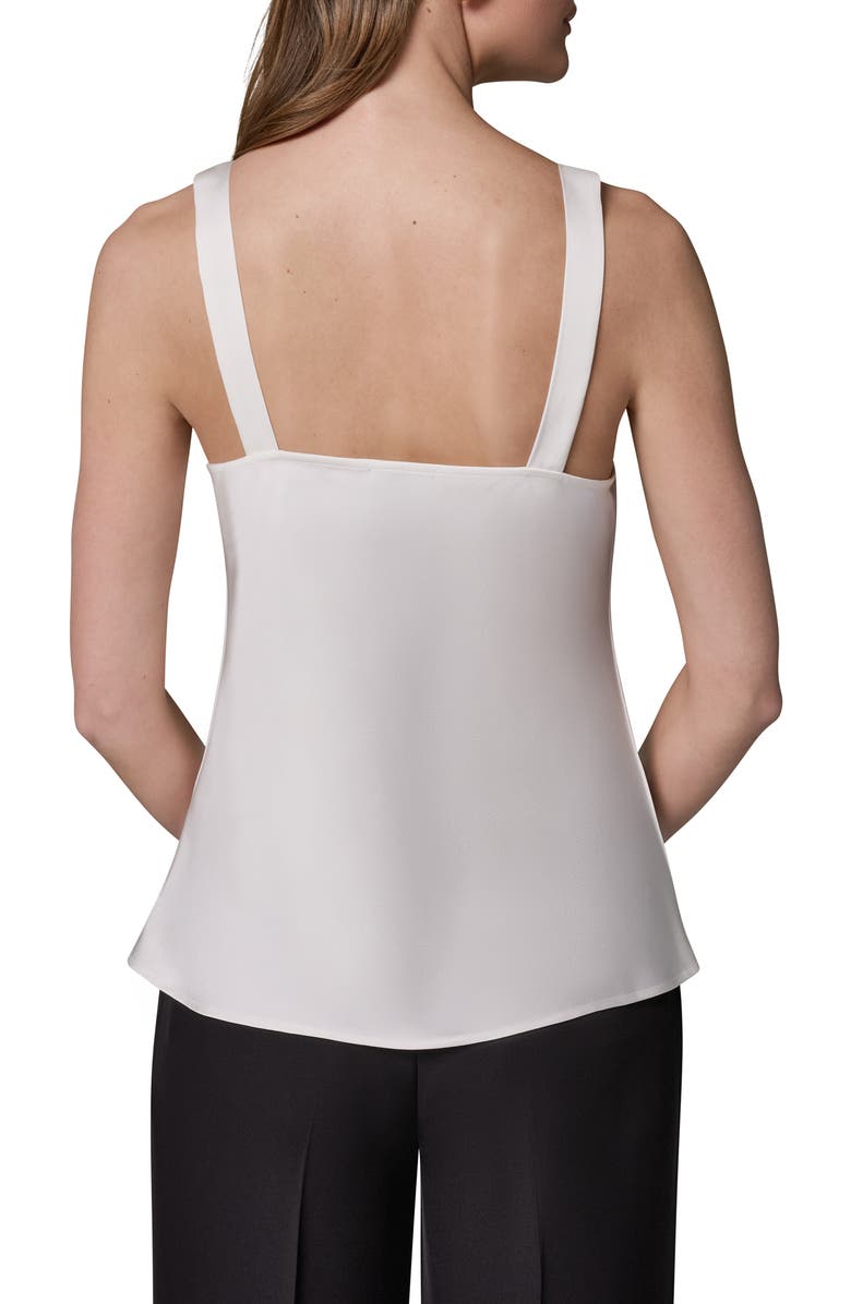 Donna Karan New York Cowl Neck Sleeveless Top, Alternate, color, Cream