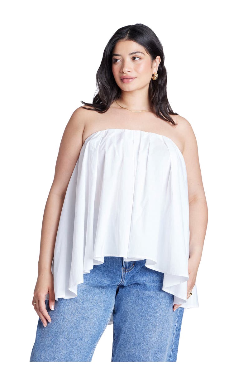 ELOQUII Cascading Tube Top, Main, color, 