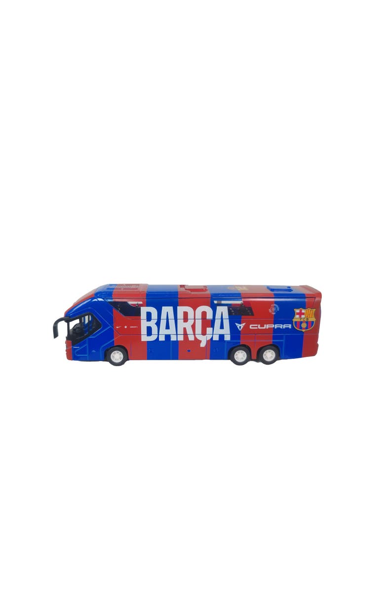 Banbo Toys Soccer Team Bus FC Barcelona, Alternate, color, Red