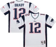 Mitchell & Ness Men's Mitchell & Ness Tom Brady White New England Patriots 2000 Authentic Jersey