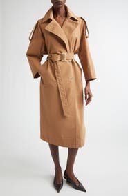 Herno Belted Gabardine Trench Coat