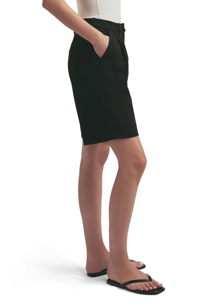 The Low Favorite Bermuda Shorts, Alternate, color, BLACK