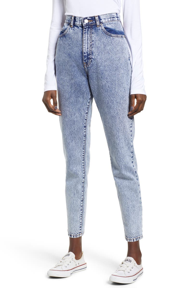 Dr. Denim Supply Co. Nora Contrast Pocket Acid Wash Jeans, Main, color,