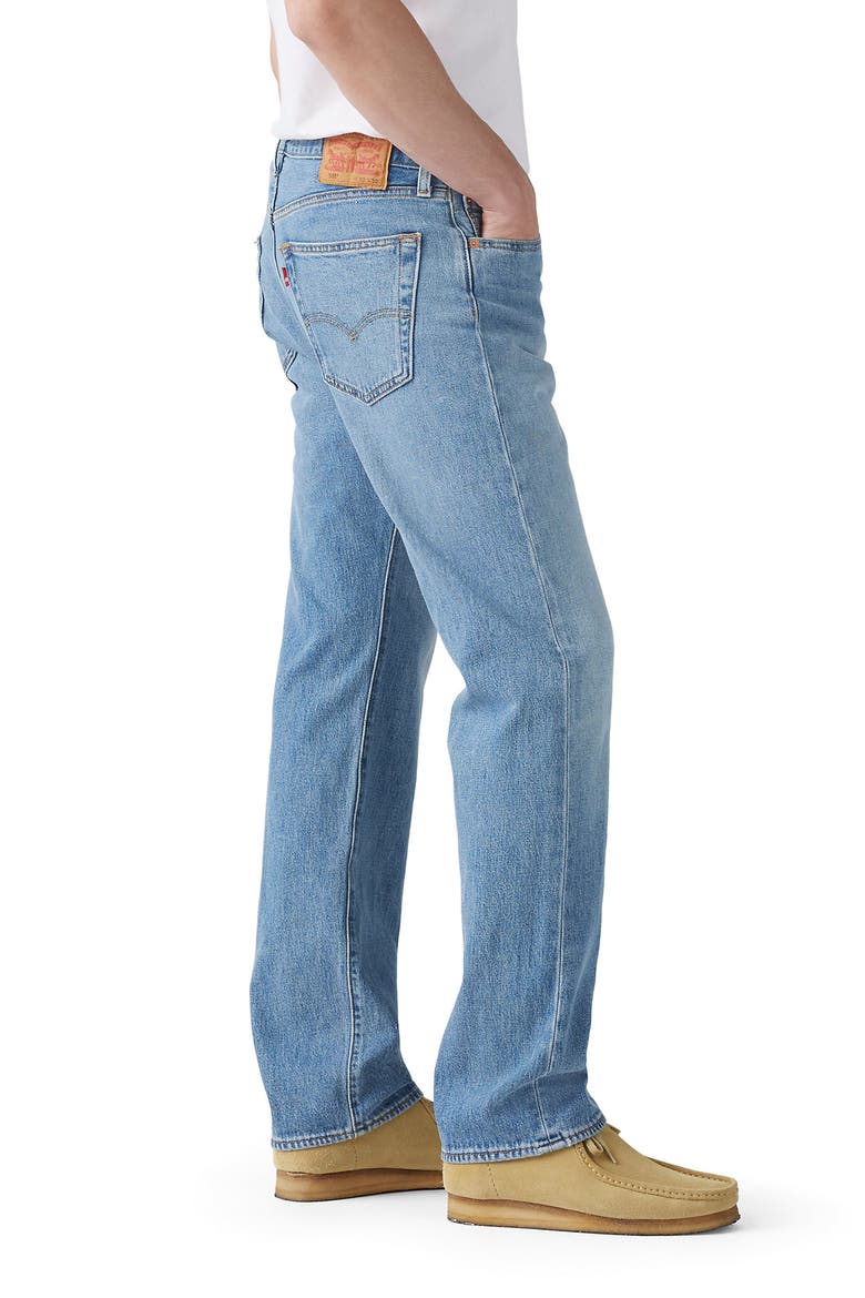 501® Original Straight Leg Jeans, Alternate, color, FORGOT YOUR STRETCH