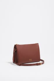 Bimba y Lola Mini Leather Triple Clutch Bag