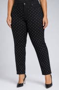 NYDJ Sheri High Waist Slim Straight Leg Jeans