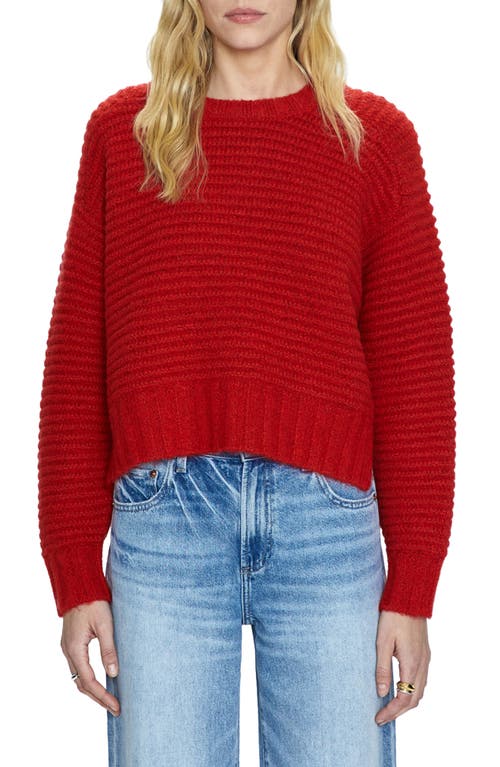 Pistola Adina Crewneck Sweater in Rouge 