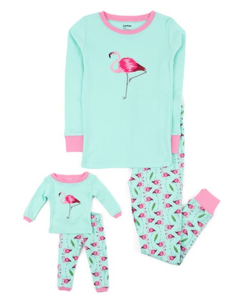 Girls 2-pc. Cotton Pajamas with Matching Doll Accessory - Animal Prints (Toddler, Little Kid & Big Kid)