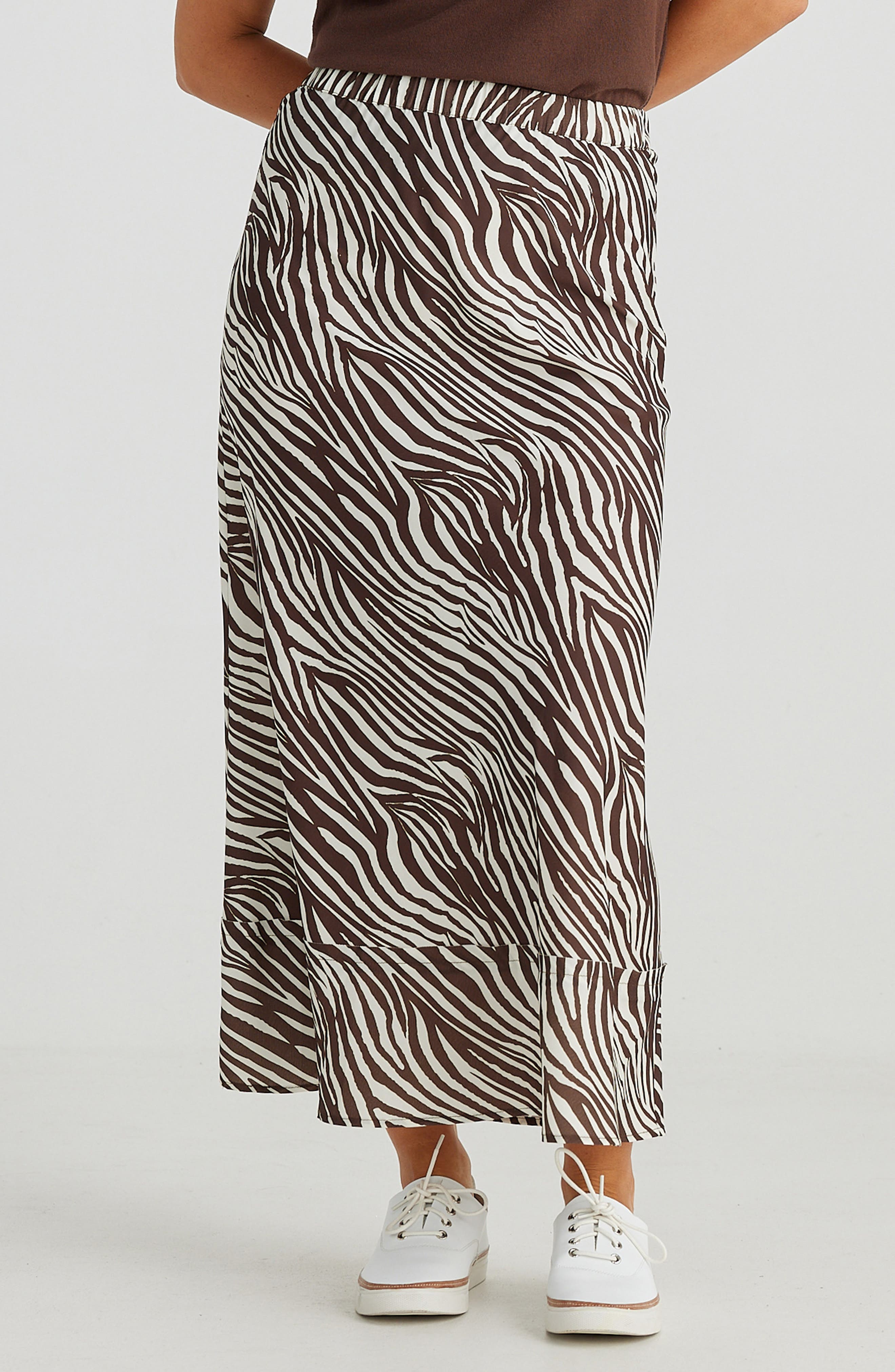Corrine Bias Cut Maxi Skirt