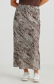 Brave+True Corrine Bias Cut Maxi Skirt