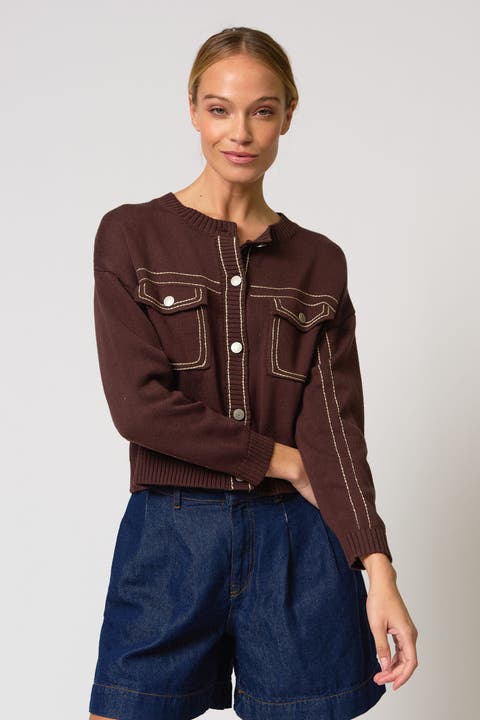Dean Topstitch Sweater
