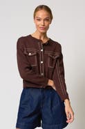 Central Park West Dean Topstitch Sweater