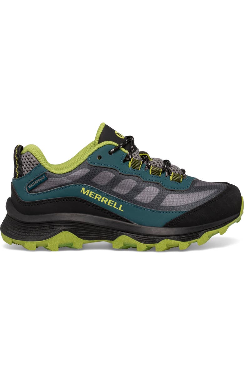 Merrell Kids' Moab Speed Low Waterproof Sneaker, Alternate, color,