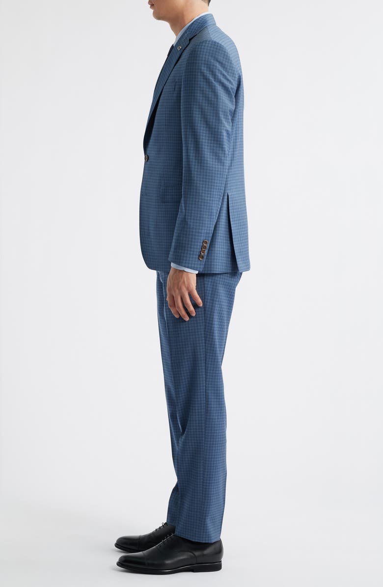 Jack Victor Esprit Box Check Suit, Alternate, color, Blue