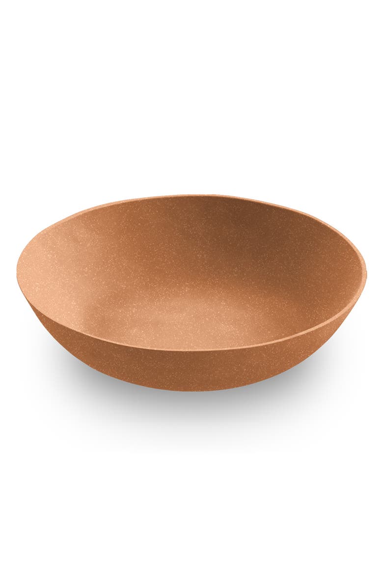 TarHong Planta Matte Terracotta Set of Six Melamine Low Bowls, Main, color, 