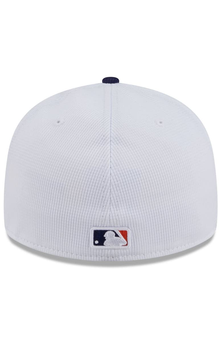 New Era Men's New Era White/Navy Houston Astros 2025 City Connect Batting Practice Low Profile 59FIFTY Fitted Hat, Alternate, color, White