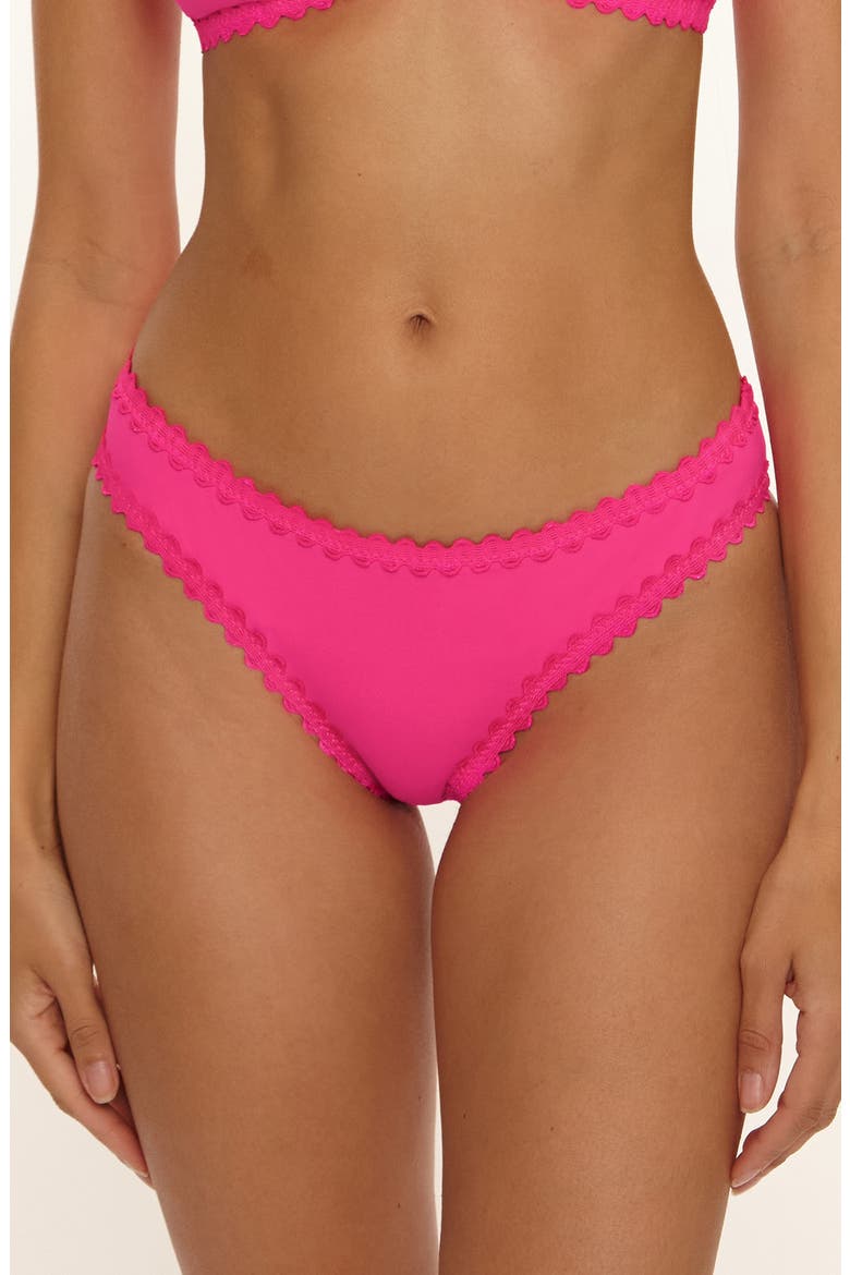 Bella Hipster Bikini Bottoms, Main, color, STRAWBERRY