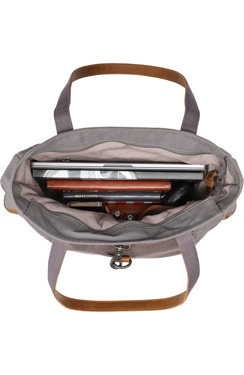 TSD Brand Valley and Sky Spacious Adventure Tote, Alternate, color, Grey