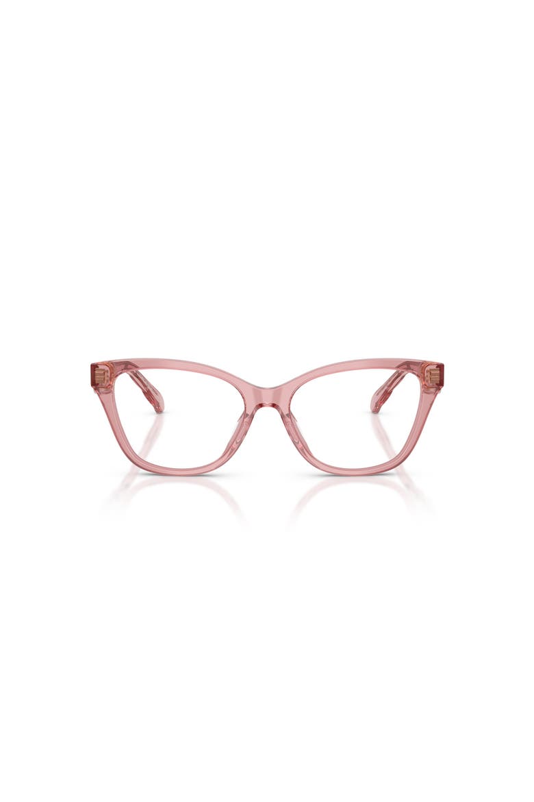 53mm Cat Eye optical glasses, Alternate, color, Pink