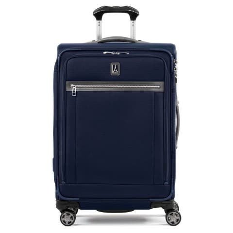 Platinum Elite Softside Expandable Medium 25-Inch Checked Luggage