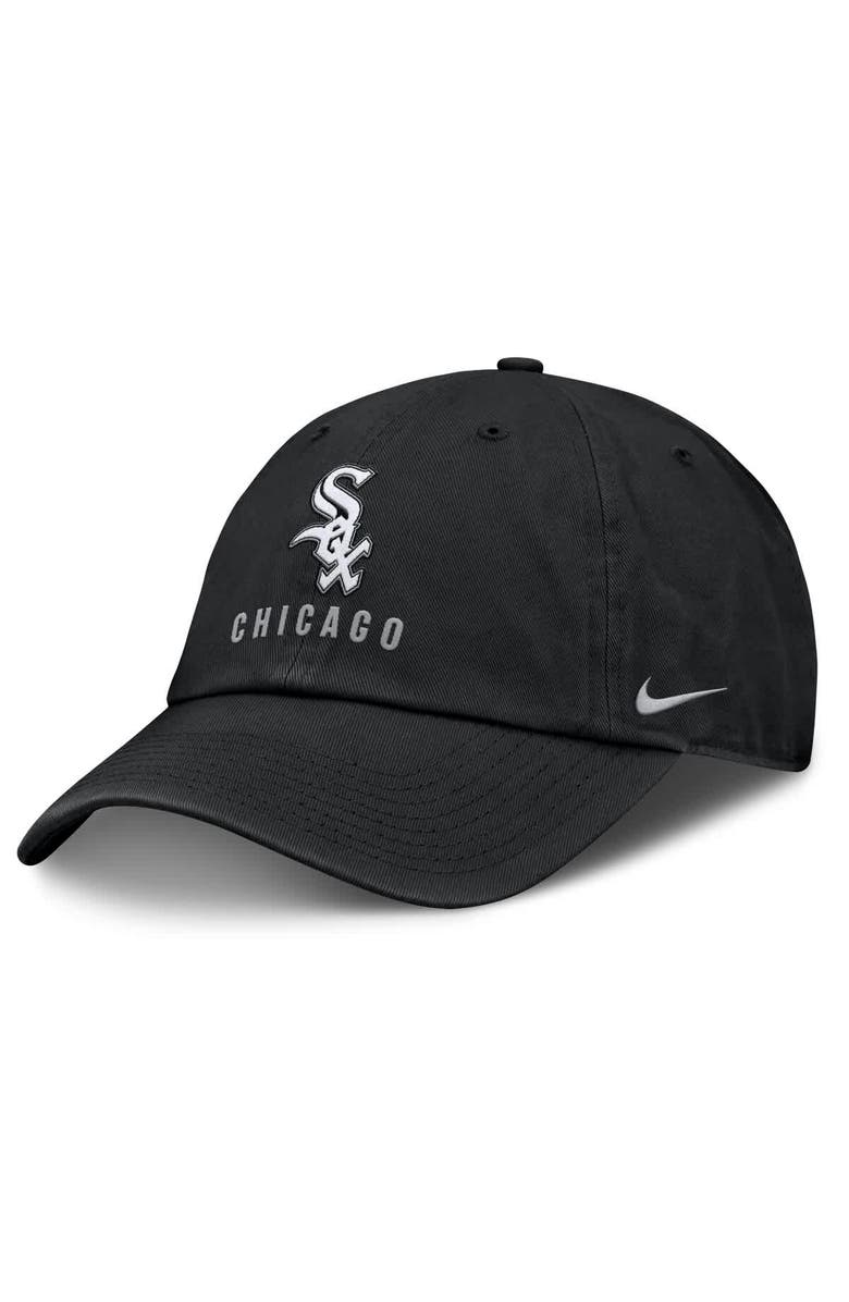 Nike Men's Nike Black Chicago White Sox Club Adjustable Hat, Main, color, Black