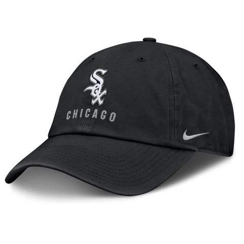 Men's Nike Black Chicago White Sox Club Adjustable Hat