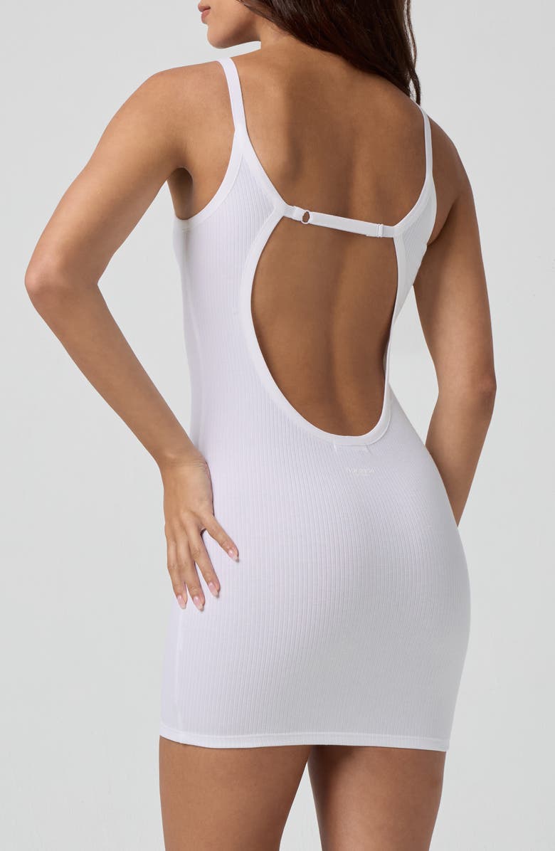 Florence by Mills Cutout Tank Minidress, Alternate, color, Bright White