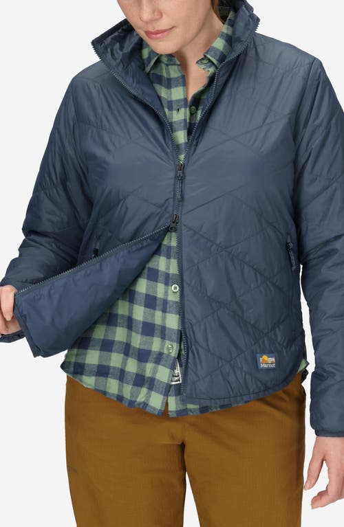 Marmot Onward Insulated Hooded Jacket In Black