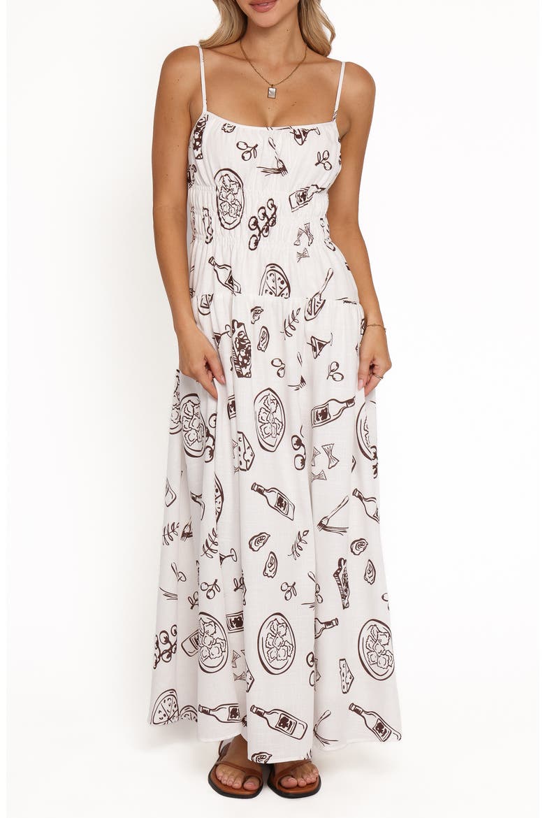 Brittany Maxi Dress, Main, color, ALFRESCO