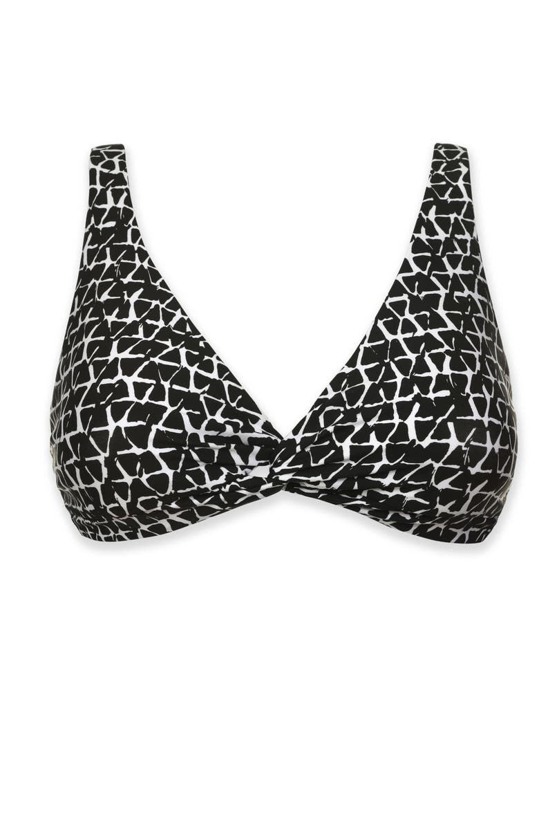 HELEN JON Twist Front Bralette, Alternate, color, Eden Rock