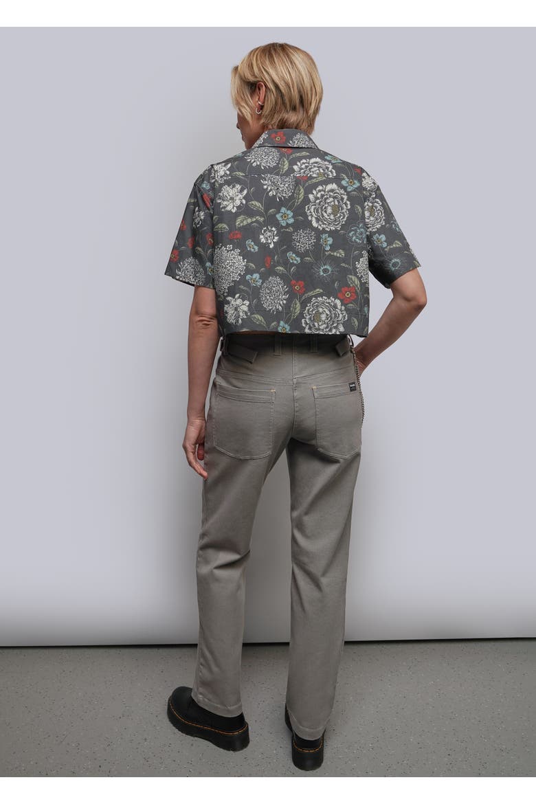 The Essential Denim Utility Pant, Alternate, color, GREY