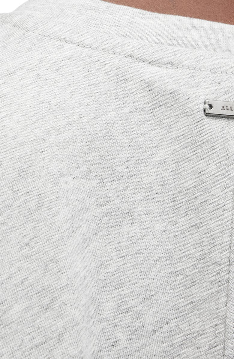 AllSaints Artia Dolman Sleeve Cotton T-Shirt, Alternate, color, Grey Marl