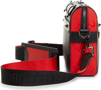 ショルダーバッグ CHRISTIAN LOUBOUTIN RUISBUDDY CROSSBODY BAG Ruisbuddy - Messenger bag - Grained calf leather and rubber