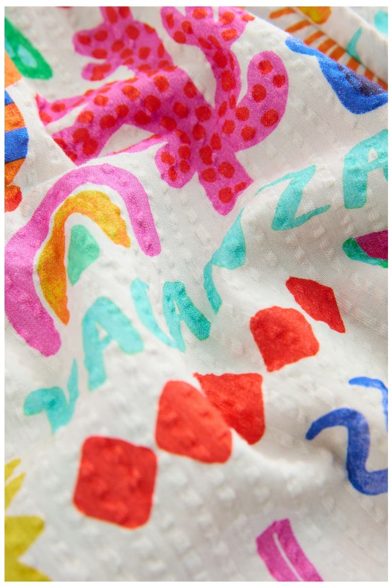 Kids' Holiday Print Romper, Alternate, color, MULTI