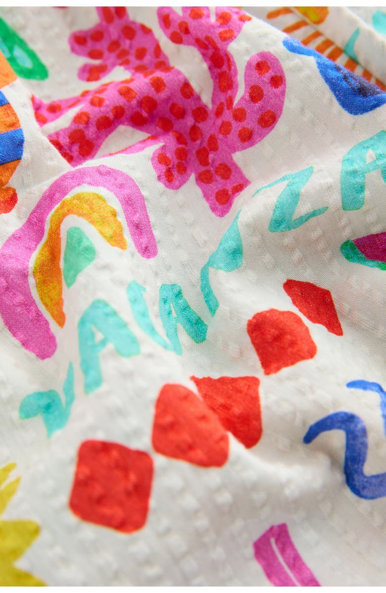 NEXT Kids' Holiday Print Romper, Alternate, color, Multi
