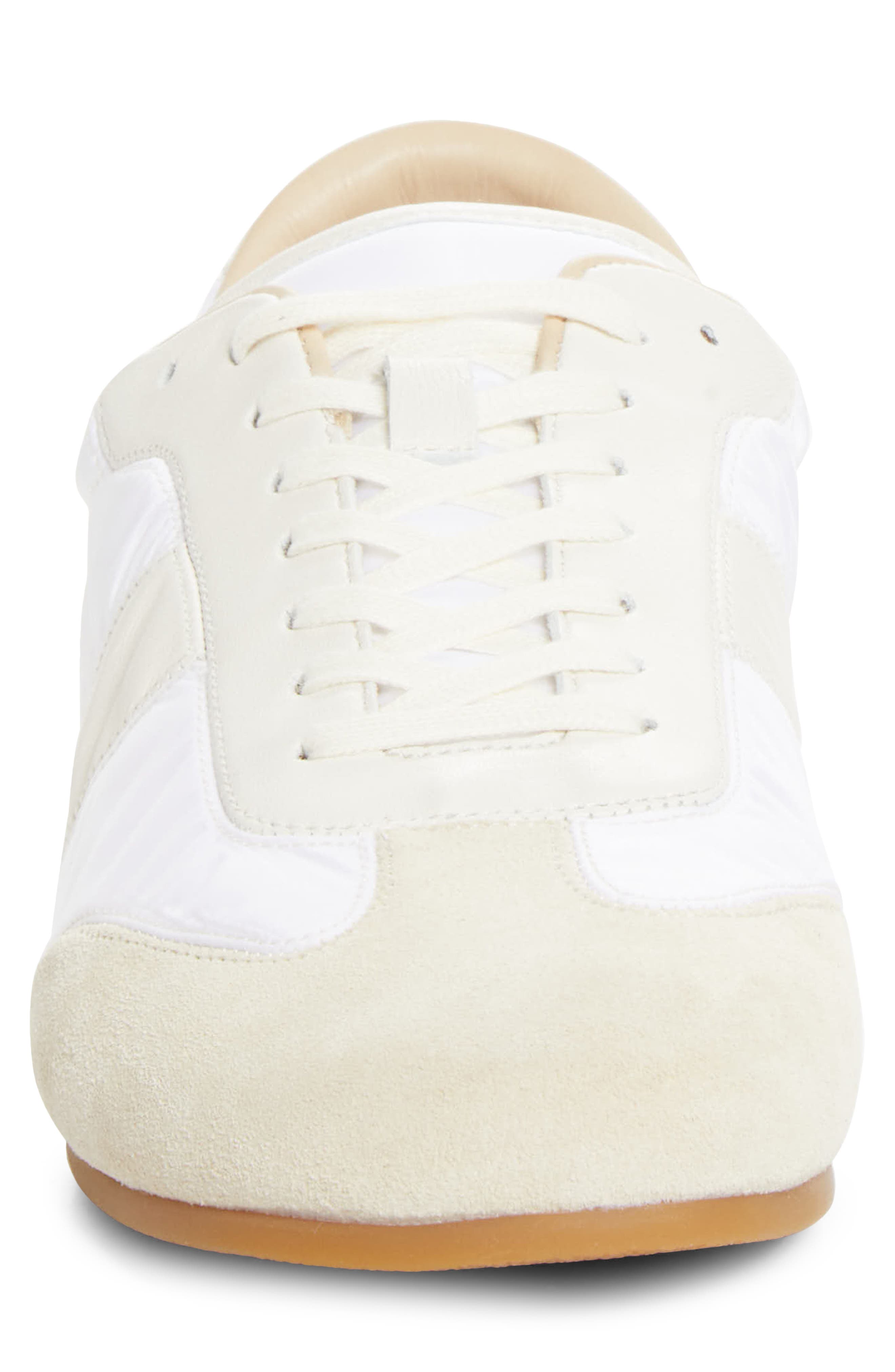 Soft Runner Sneaker, Alternate, color, WHITE