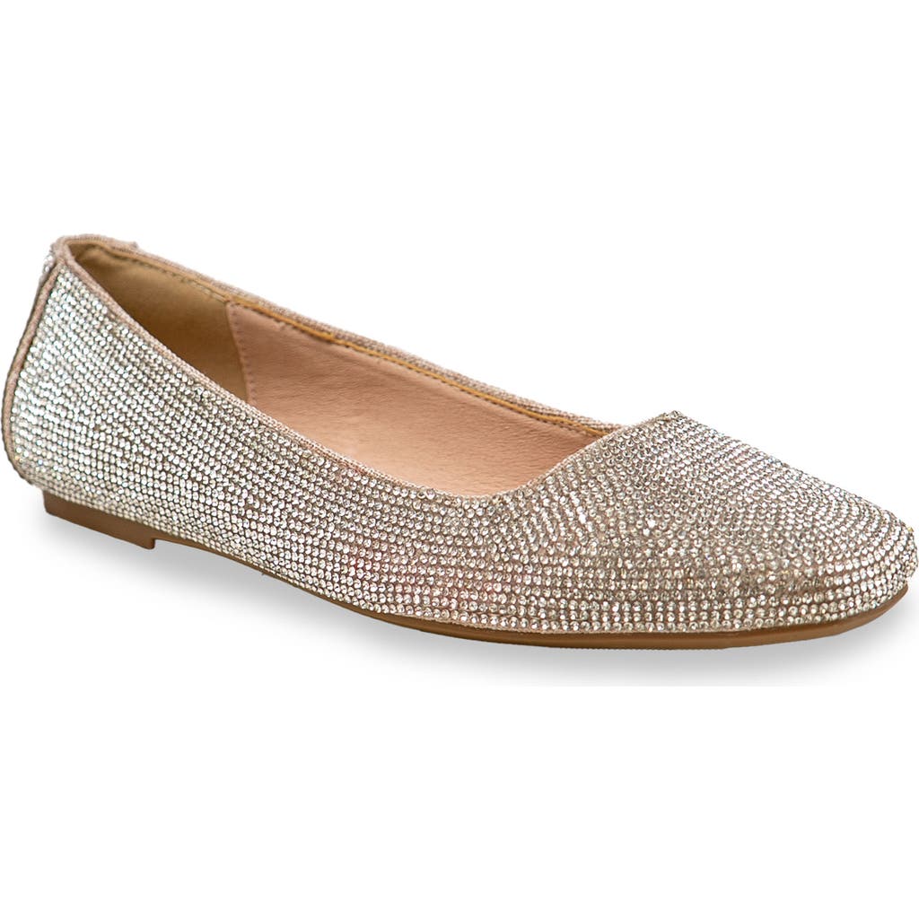 Chase & Chloe Chase And Chloe Rhinestone Flat