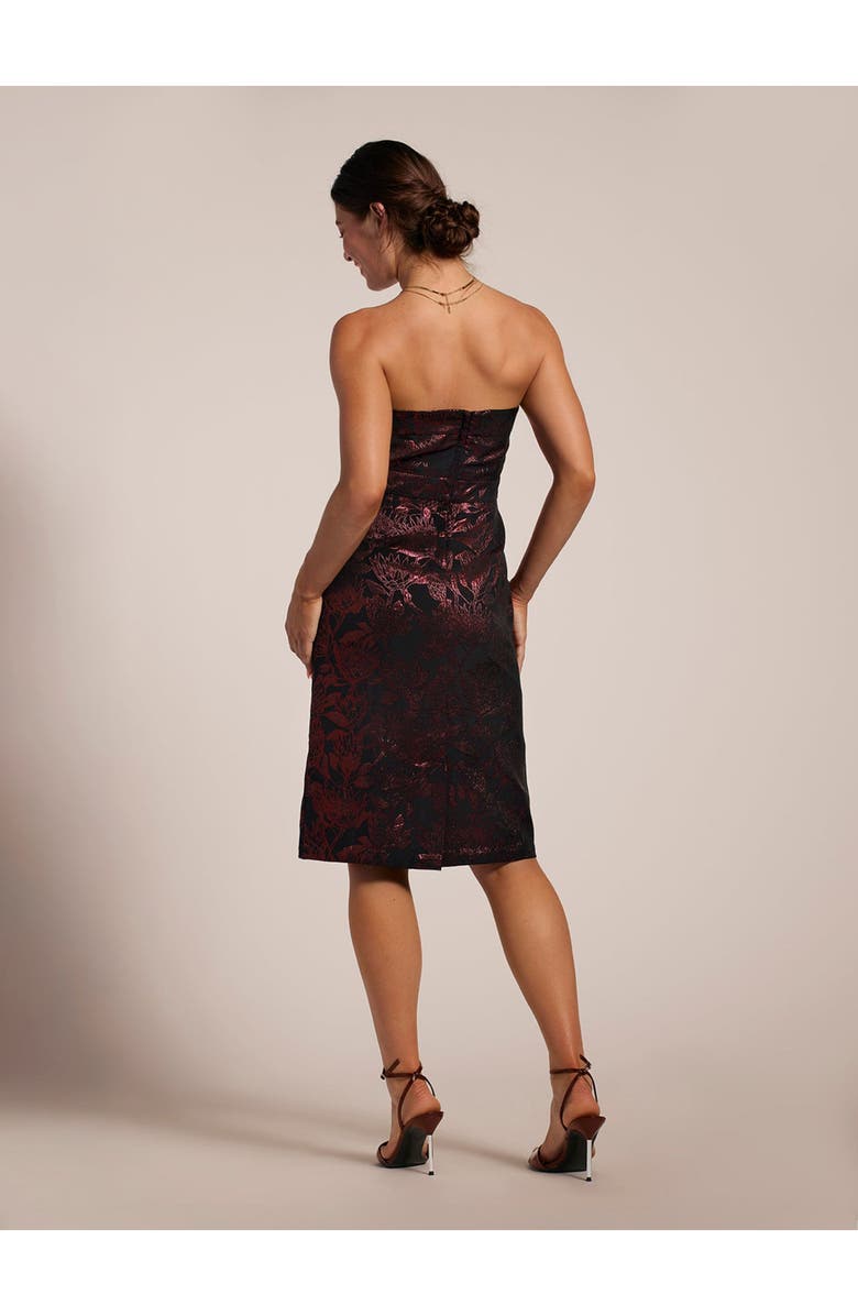 Tori Richard Royal Court Lida Dress, Alternate, color, Black