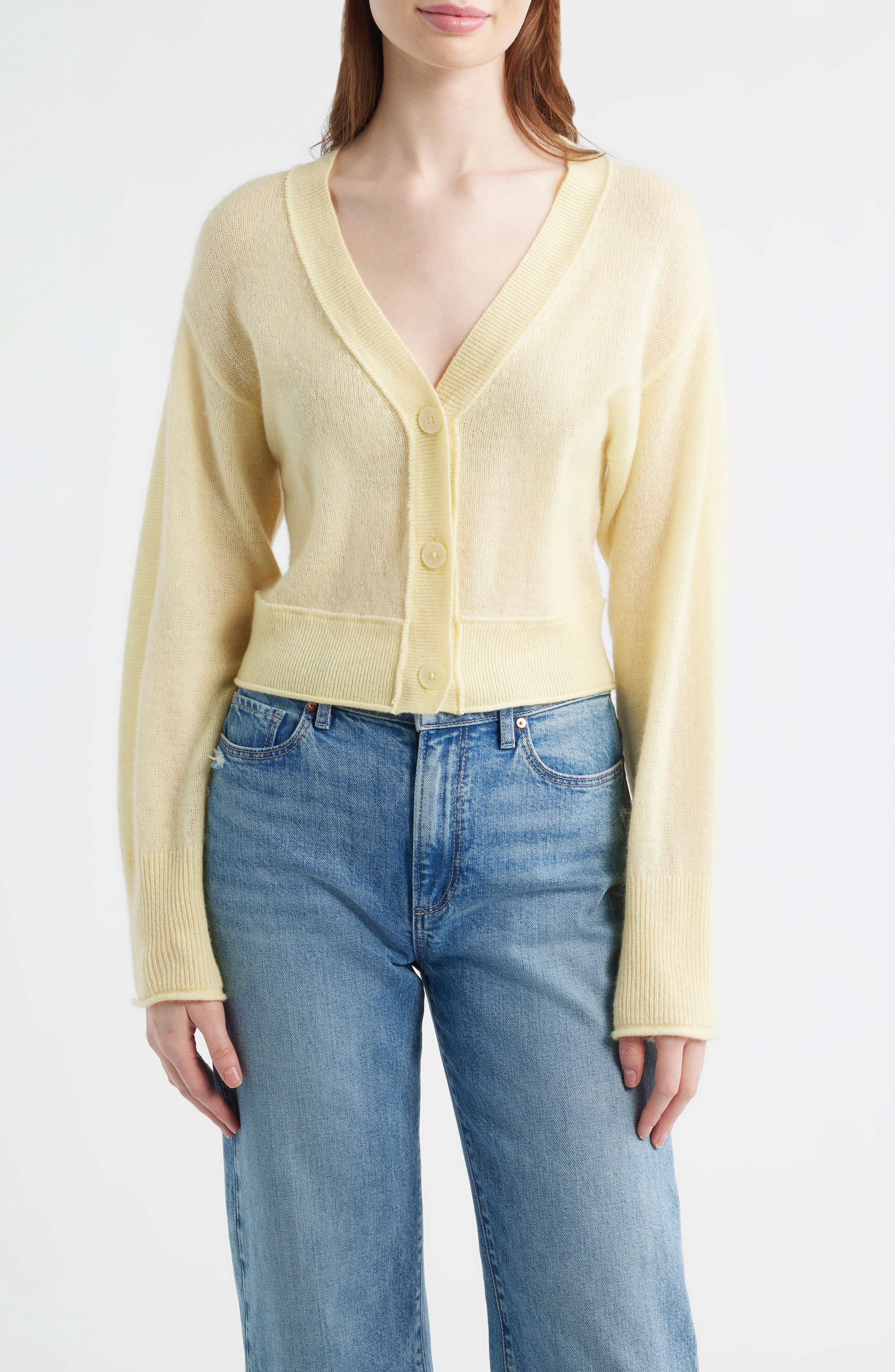 Lawrence Crop Cashmere Cardigan