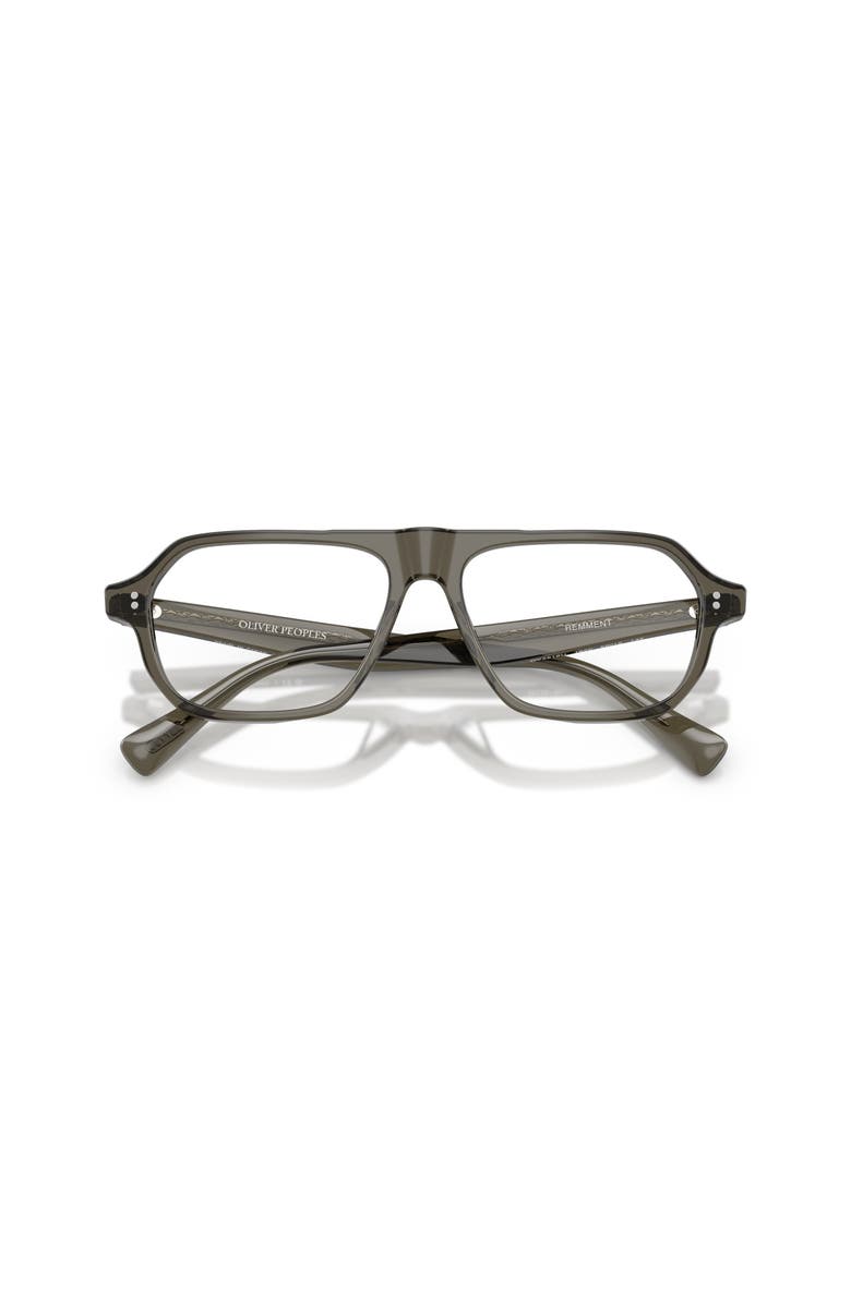 Oliver Peoples 56mm Irregular optical glasses, Alternate, color, Grey