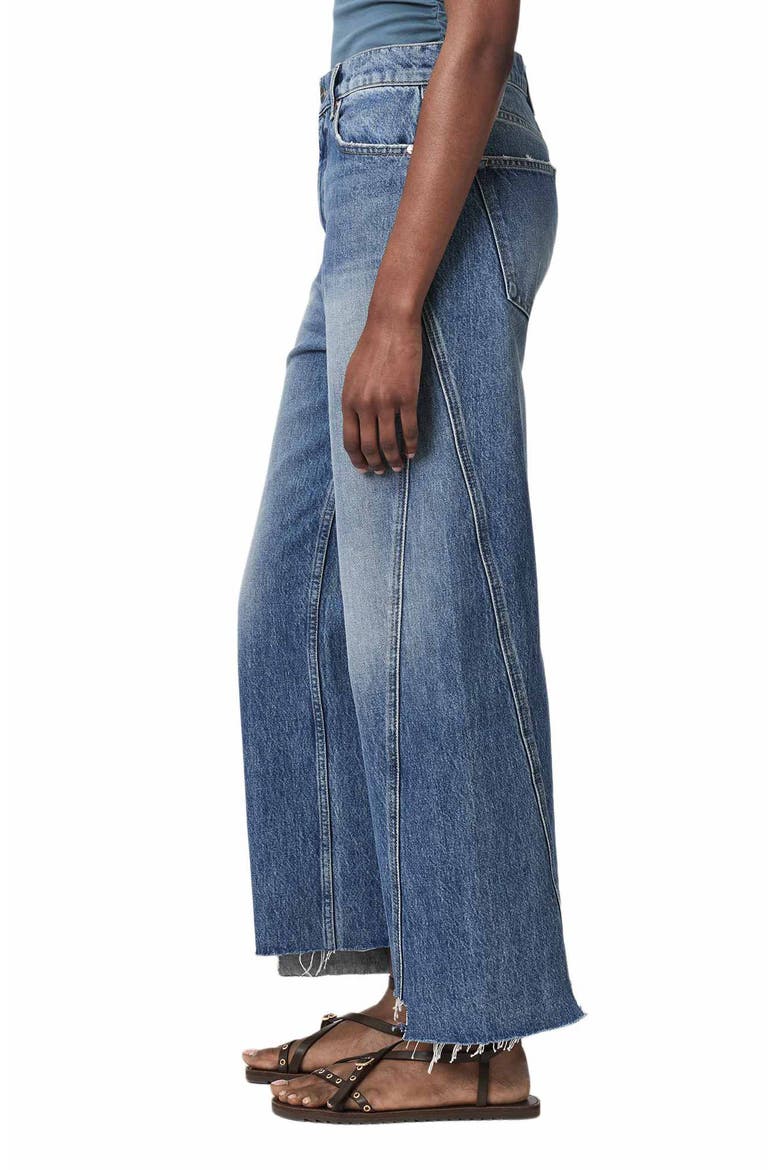 Fox High Waist Wide Leg Jeans, Alternate, color, VINTAGE INDIGO