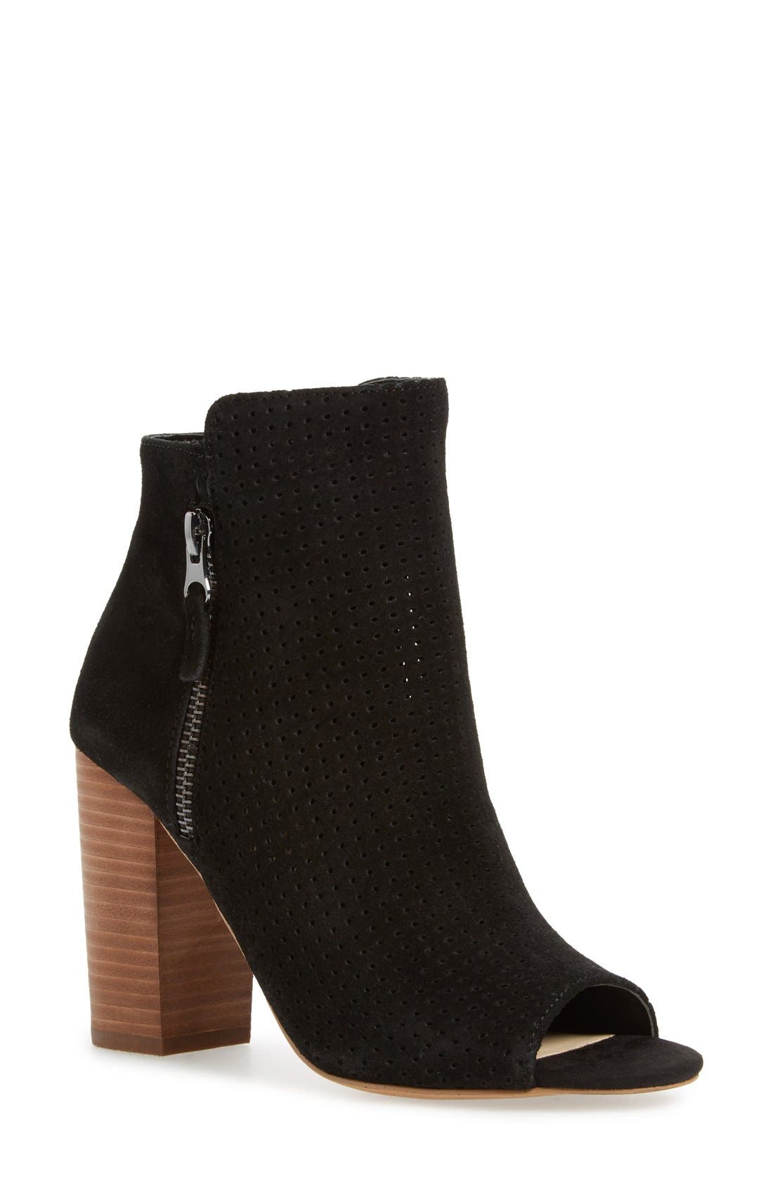 Jessica Simpson 'Keris' Open Toe Bootie, Main, color, 
