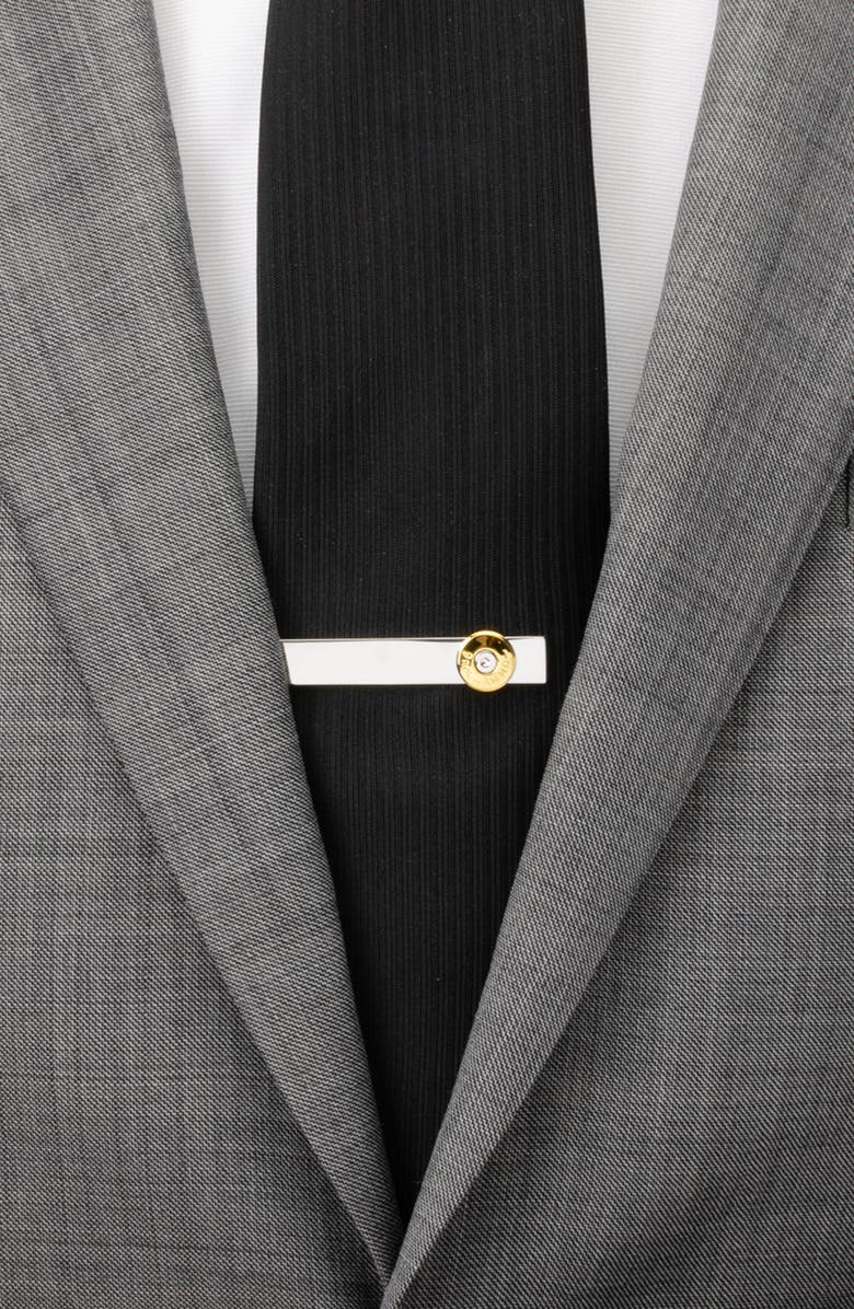 Cufflinks, Inc. Bullet Silver Tie Bar, Alternate, color, Silver