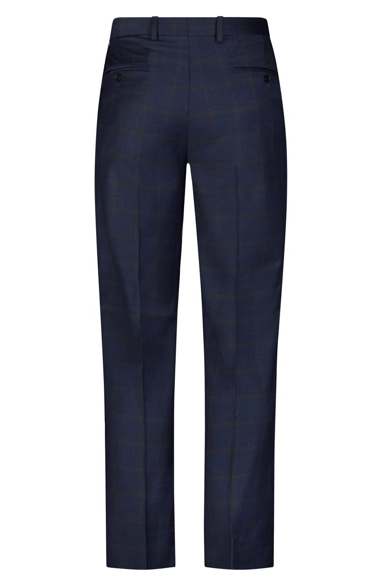 Brooks Brothers Regent Wool Blend Pants, Alternate, color, 