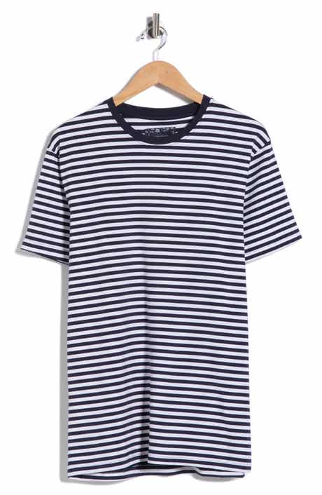 DENIM AND FLOWER Stripe Knit T-Shirt