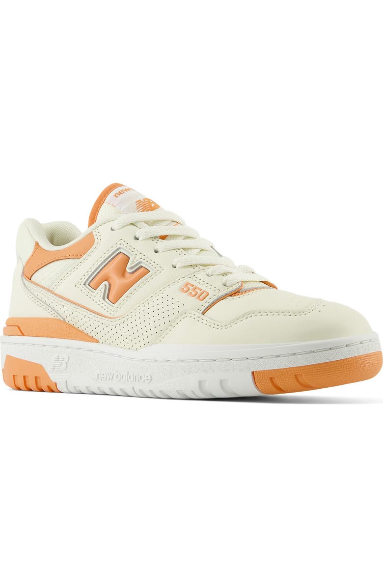 New Balance 550 Basketball Sneaker, Main, color, Angora/ Copper